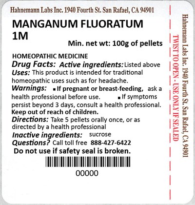 Manganum Fluoratum 1M 100g - Manganum Fluoratum 1M 100g